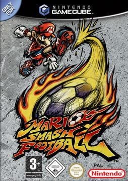 Portada de Mario Smash Football para GameCube (PAL España)