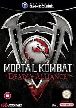 Portada de Mortal Kombat Deadly Alliance para GameCube (PAL España)