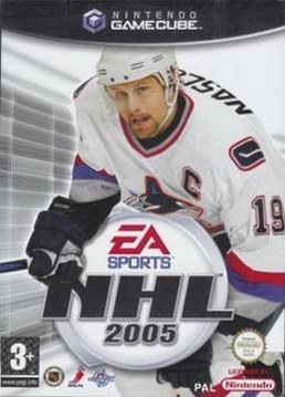 Portada de NHL 2005 para GameCube (PAL España)
