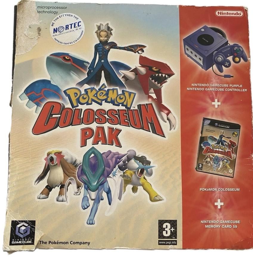 Portada de Pokemon Colosseum Pak para GameCube (PAL España)