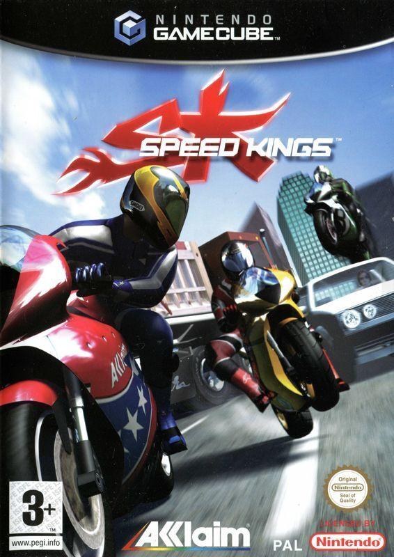 Portada de Speed Kings para GameCube (PAL España)