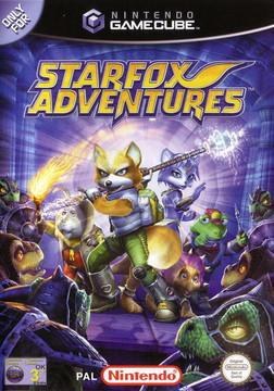 Portada de Star Fox Adventures para GameCube (PAL España)