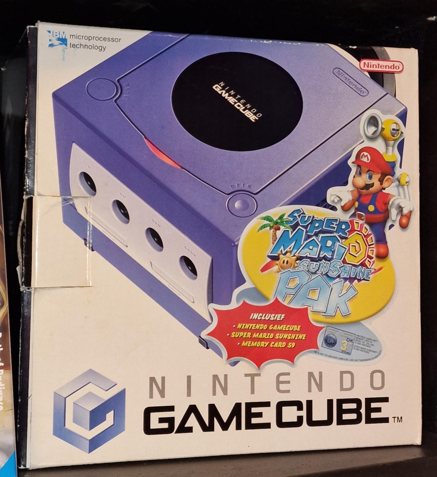 Portada de Super Mario Sunshine Pak para GameCube (PAL España)