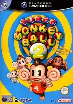 Portada de Super Monkey Ball 2 para GameCube (PAL España)