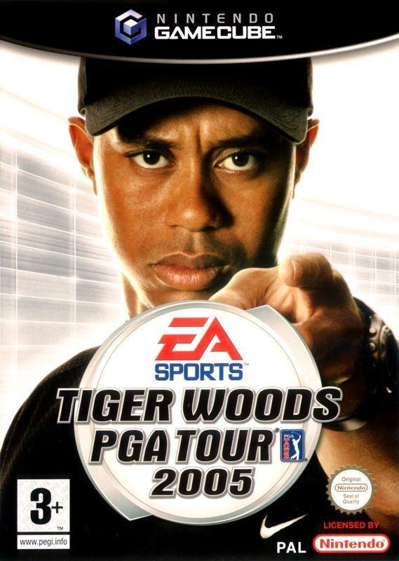 Portada de Tiger Woods 2005 para GameCube (PAL España)