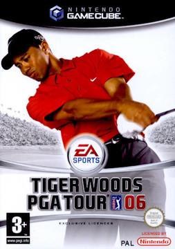 Portada de Tiger Woods 2006 para GameCube (PAL España)