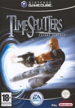 Portada de Time Splitters Future Perfect para GameCube (PAL España)