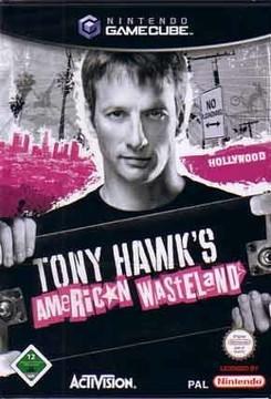 Portada de Tony Hawk American Wasteland para GameCube (PAL España)
