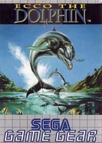 Portada de Ecco the Dolphin para Game Gear (PAL Europa)