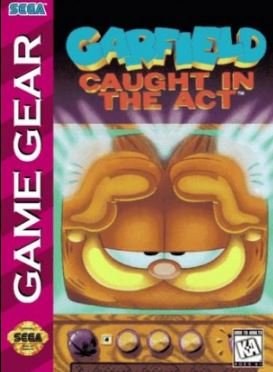 Portada de Garfield: Caught in the Act para Game Gear (USA)