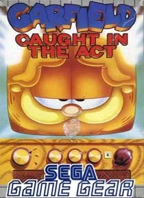 Portada de Garfield: Caught In The Act para Game Gear (PAL Europa)