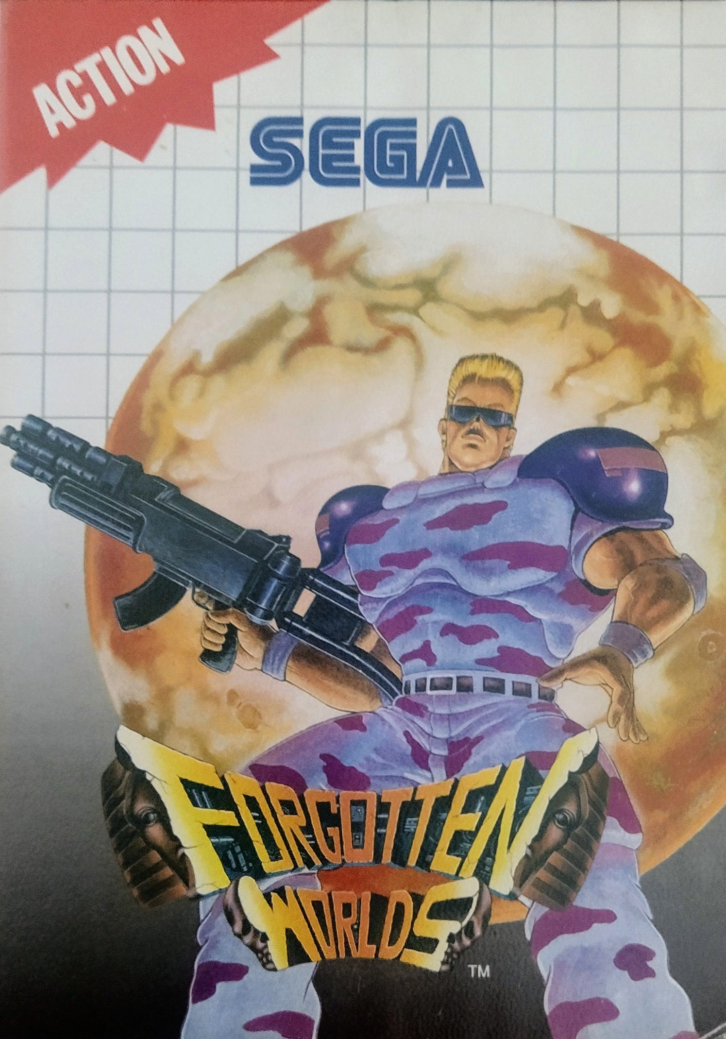 Forgotten Worlds - Master System PAL Europa