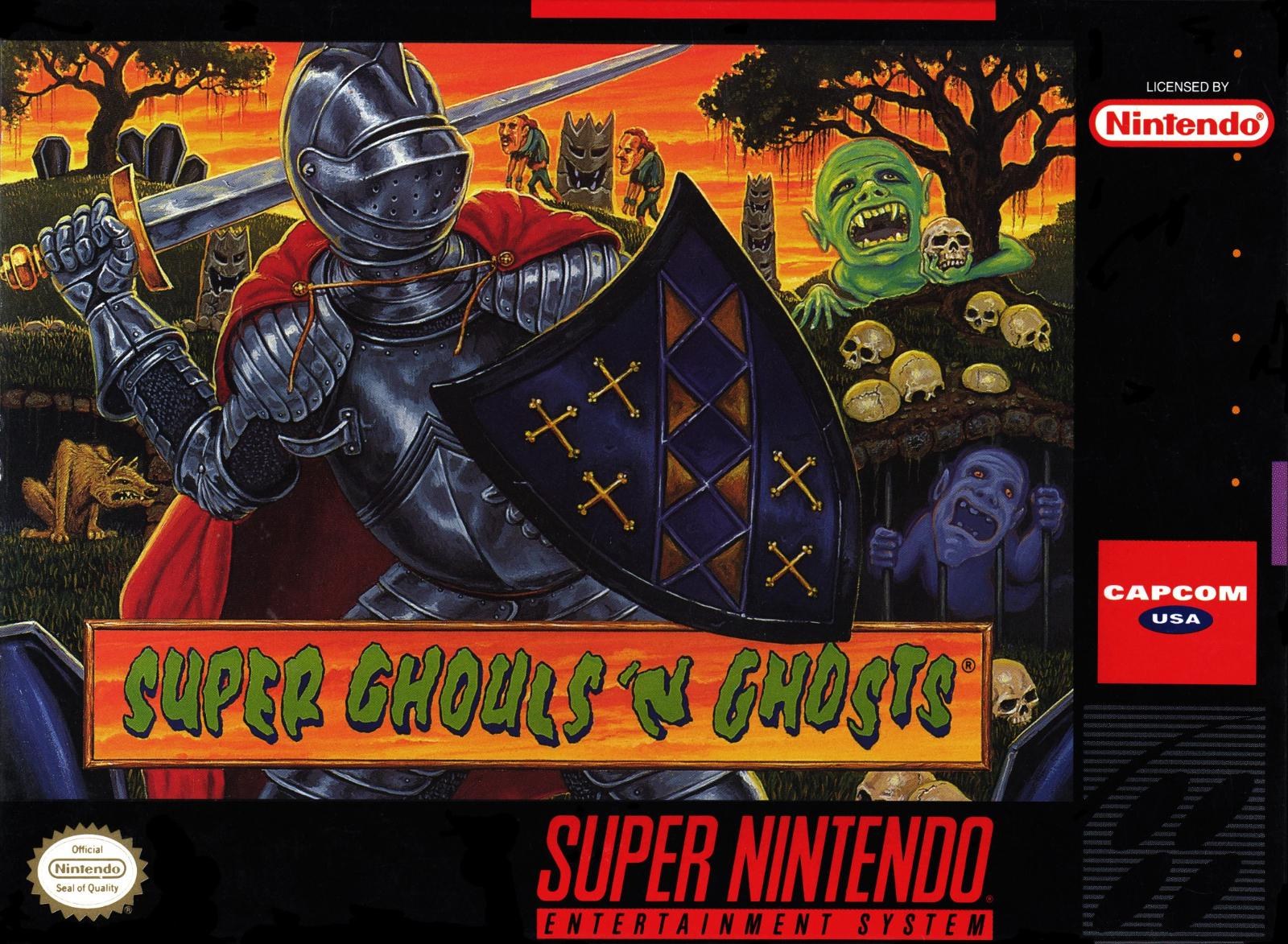 Ghouls 'n Ghosts para Master System PAL Europa