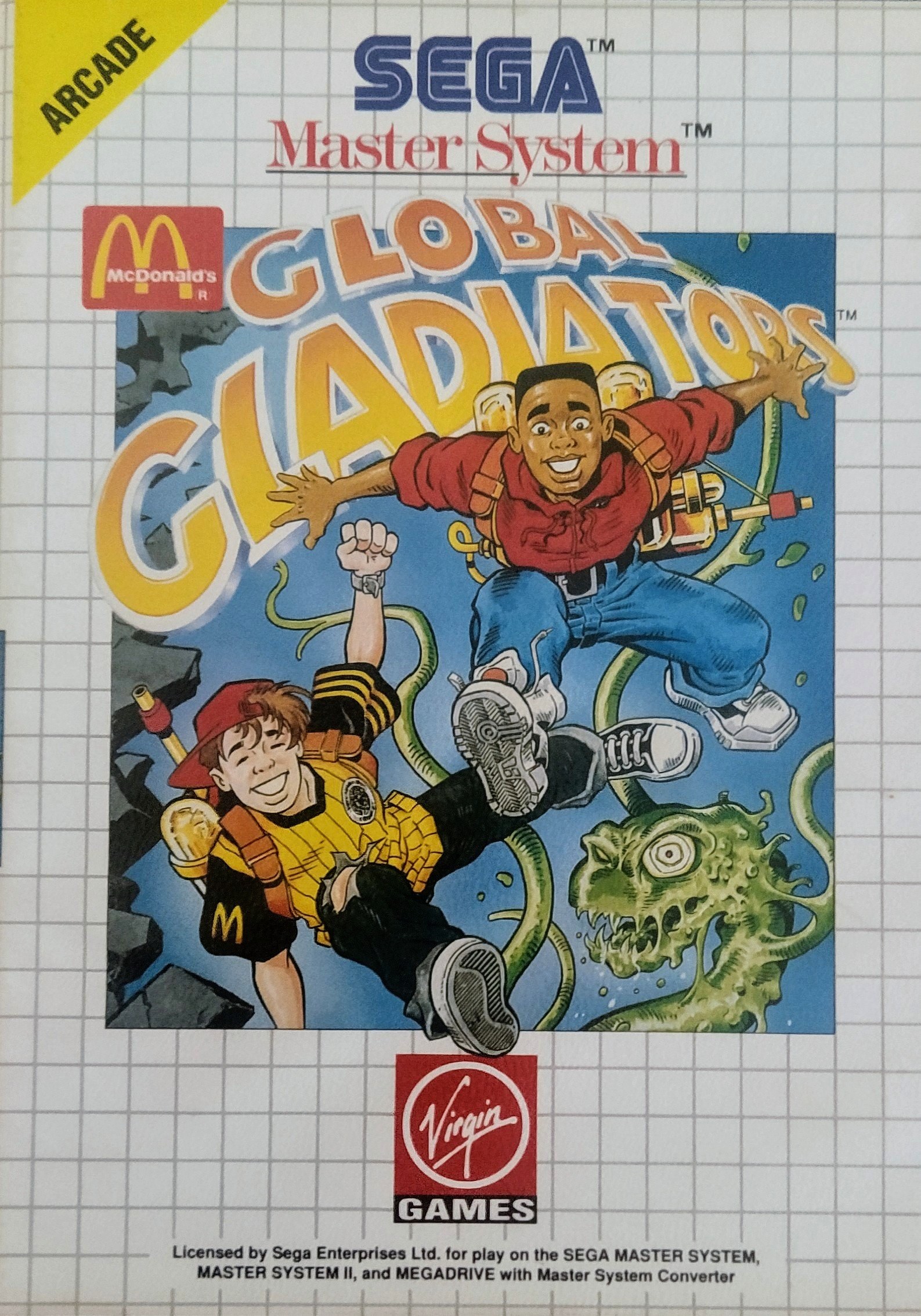 Global Gladiators - Master System PAL Europa