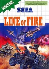 Line of Fire - Master System PAL Europa