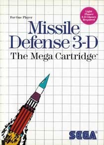 Missile Defense 3-D para Master System - USA