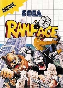 Rampage para Master System - PAL Europa