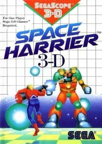Space Harrier 3-D para Master System - PAL Europa