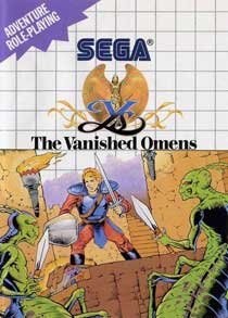 Ys: The Vanished Omens - Master System PAL