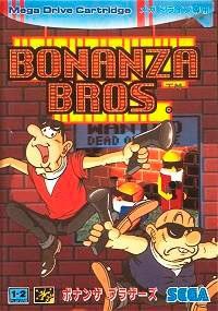 Bonanza Bros. - Mega Drive (Japón)