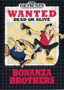 Bonanza Brothers - Mega Drive USA