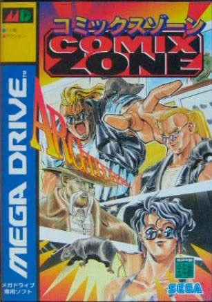 Comix Zone - Mega Drive Japón