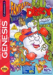 Fantastic Dizzy - Mega Drive USA