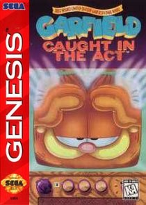 Garfield: Caught in the Act - Mega Drive (USA)