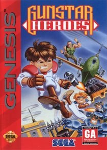 Gunstar Heroes - Mega Drive USA