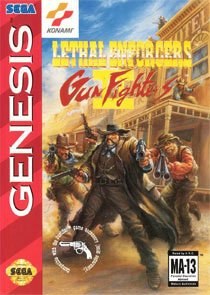Lethal Enforcers II: Gun Fighters para Mega Drive (USA)