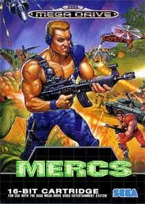 Mercs para Mega Drive PAL Europa