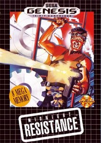Midnight Resistance - Mega Drive USA