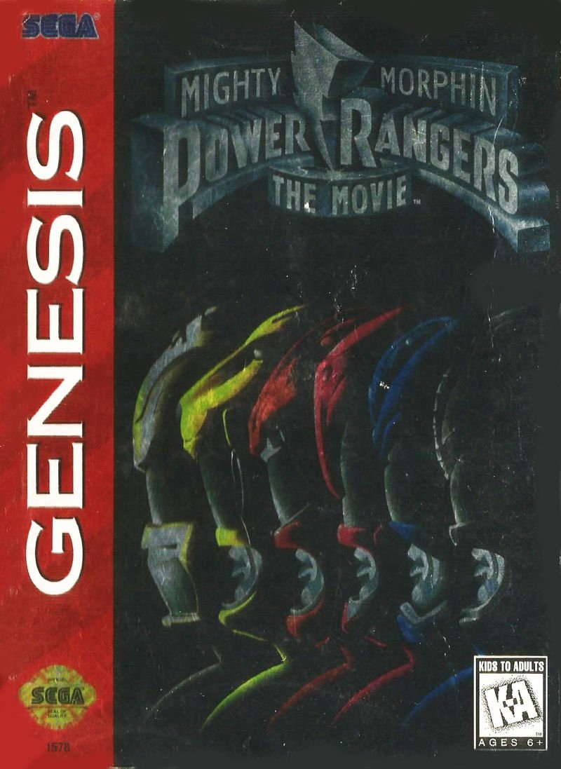 Mighty Morphin Power Rangers: The Movie - Mega Drive USA