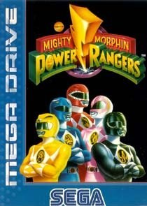 Mighty Morphin Power Rangers: The Movie - Mega Drive PAL Europa