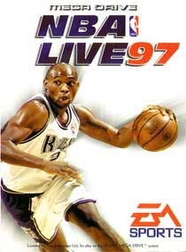 NBA Live 97 - Mega Drive PAL