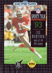 NFL Sports Talk Football '93 Starring Joe Montana and all 28 NFL teams