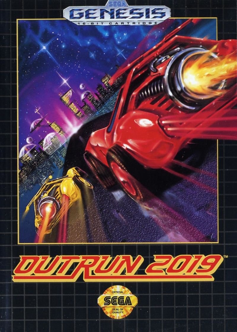 OutRun 2019 - Mega Drive USA