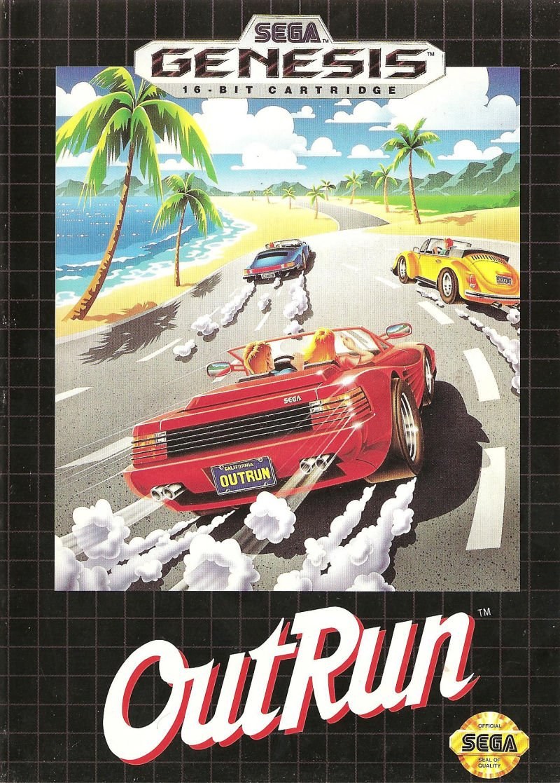 OutRun para Mega Drive (USA)