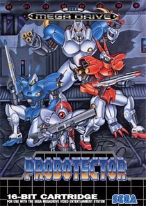 Probotector para Mega Drive - PAL Europa