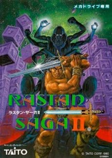 Rastan Saga II - Mega Drive Japón