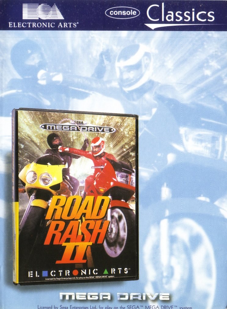 Road Rash II para Mega Drive - Edición PAL Europa