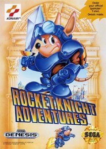 Rocket Knight Adventures - Mega Drive USA