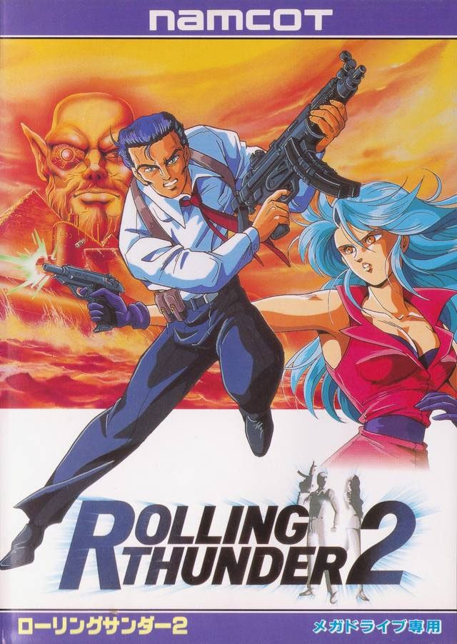 Rolling Thunder 2 para Mega Drive - Japón