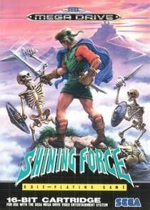 Shining Force para Mega Drive PAL Europa
