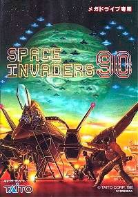 Space Invaders '90 - Mega Drive - Japón