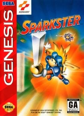 Sparkster para Mega Drive - USA