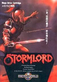 Stormlord para Mega Drive - Japón