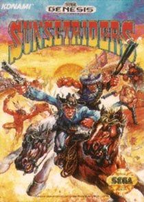 Sunset Riders - Mega Drive - USA