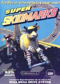 Super Skidmarks - Mega Drive PAL Europa