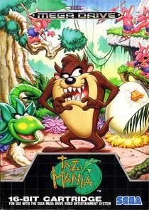 Taz-Mania para Mega Drive USA